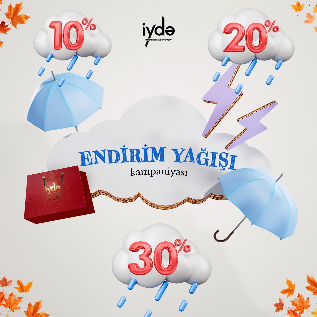 İydə Perfumery-də “ENDİRİM YAĞIŞI” başladı!