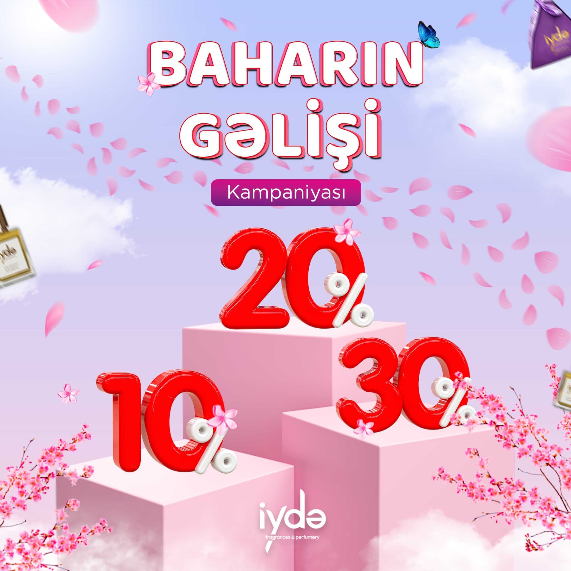 İydə Perfumery ilə baharın gəlişini hiss edin!